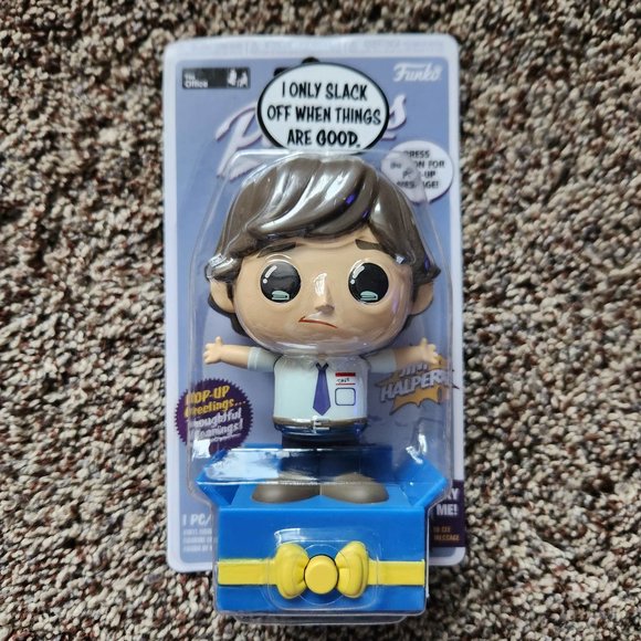 Funko Popsies The Office Jim Halper Slack off Message - NWT - Picture 2 of 3